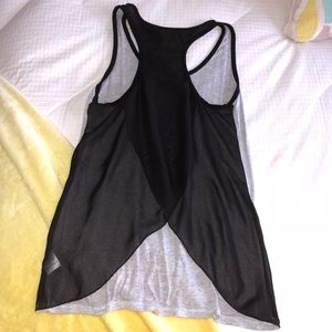 Vanity Tops - Vanity 💥 sequin sheer cross tank top Vanity Tops - Vanity 💥 sequin sheer cross tank top